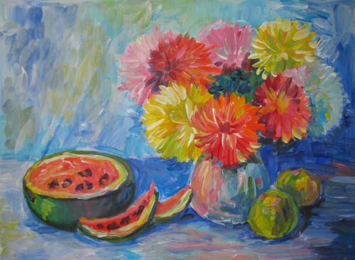 14 років, Натюрморт  Дари літа